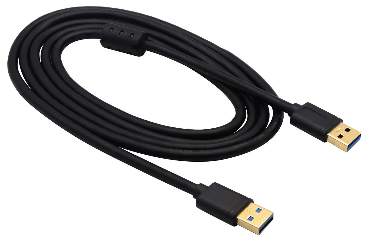 Vszerda Vszerda USB 3.0 Type A Male-to-Male Magnetic Ring Extender Cable 1.8M — product photo