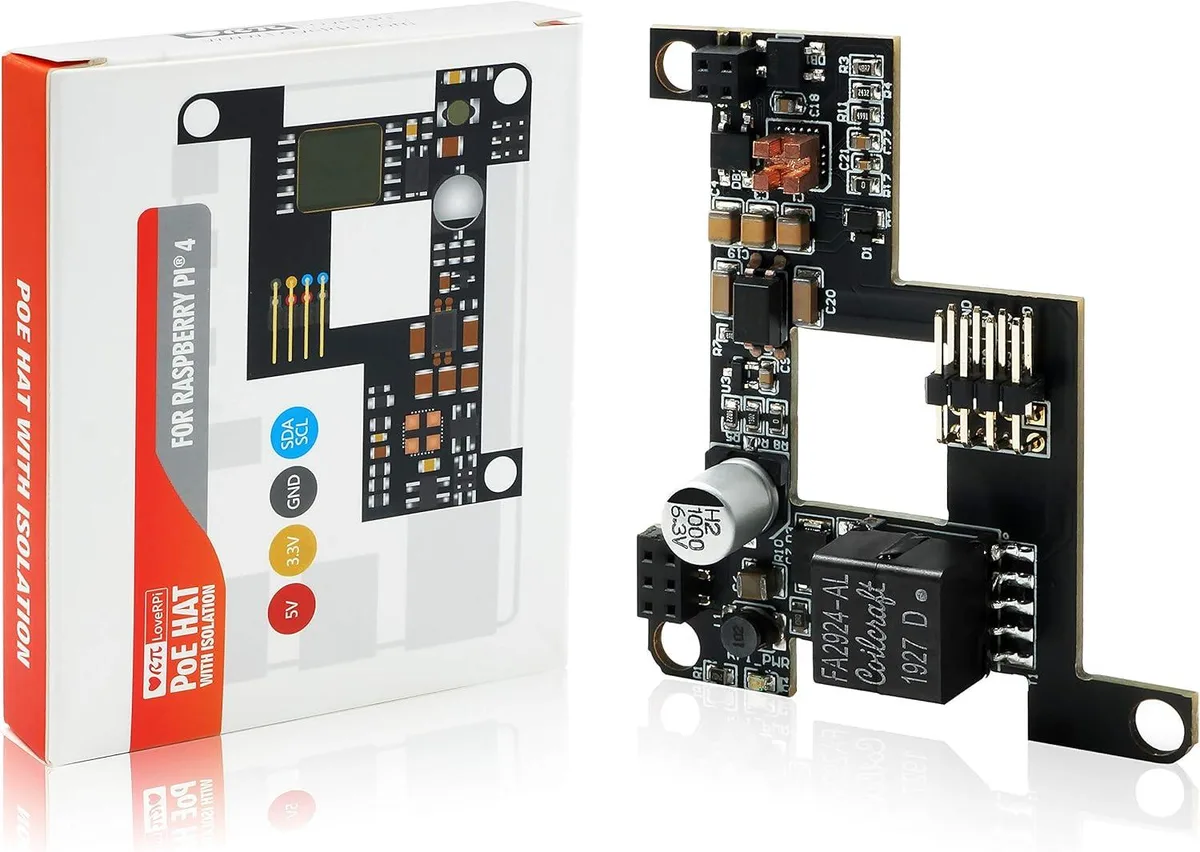 MCDODO MCDODO PoE HAT for Raspberry Pi 4 &amp; 3B+ Professional Isolated 3KV — product photo