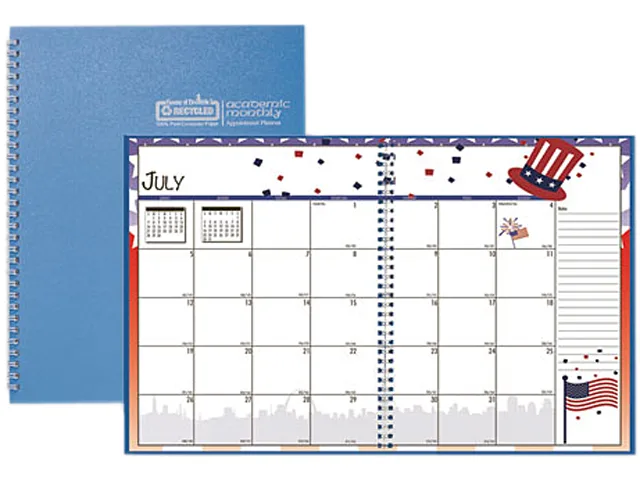 House of Doolittle House of Doolittle 2395-08 Academic Planner 10 x 7 Light Blue 2020-2021 — product photo