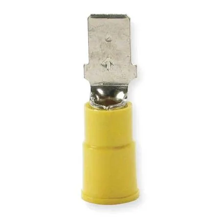 Scotch Scotch MVU10-250DMX Male Disconnect 10-12 AWG Yellow Vinyl PK50 — product photo