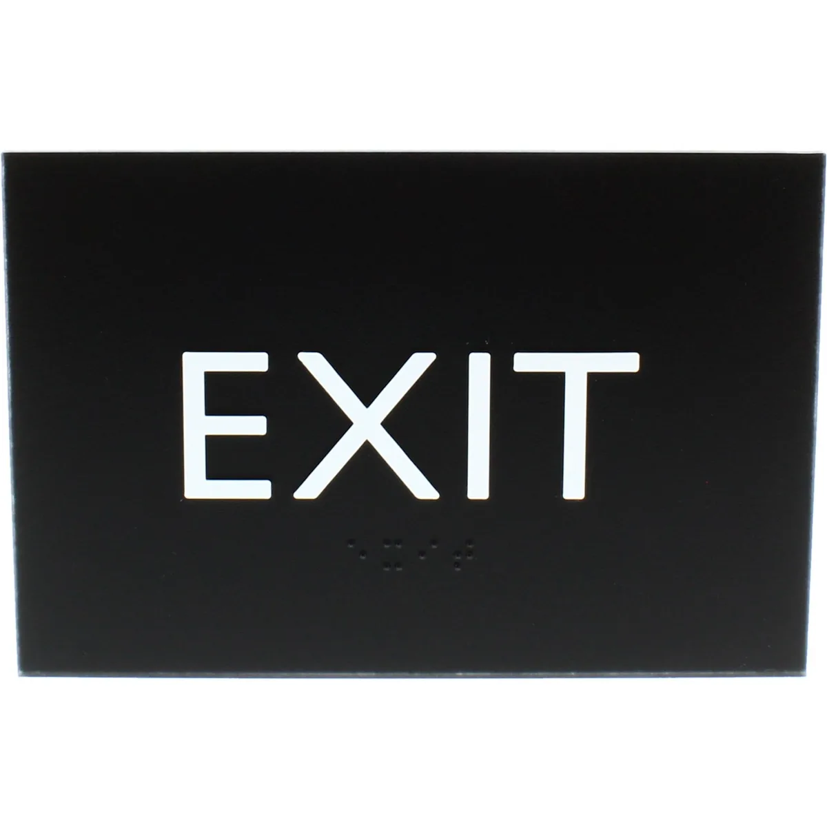Lorell Lorell 02671 Exit Sign Black — product photo