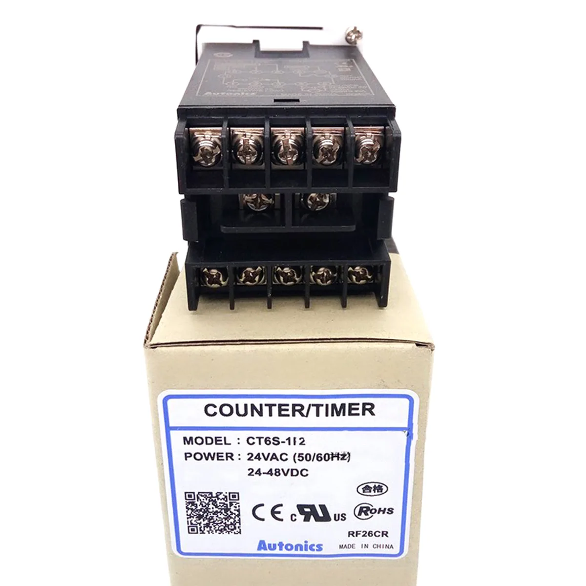 Autonics Corp Autonics Corp CT6S-1P2 electrician tool 6-digit LED counter 24-48VDC IP65 — product photo