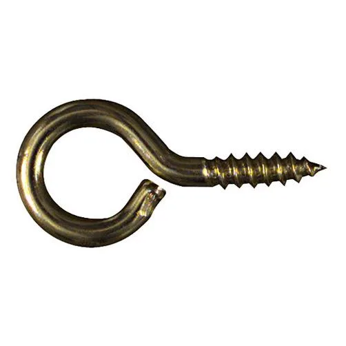 National Manufacturing Co. National Manufacturing Co. #10 Brass Large Screw Eye 4 Ct. V2015 N119289 — product photo