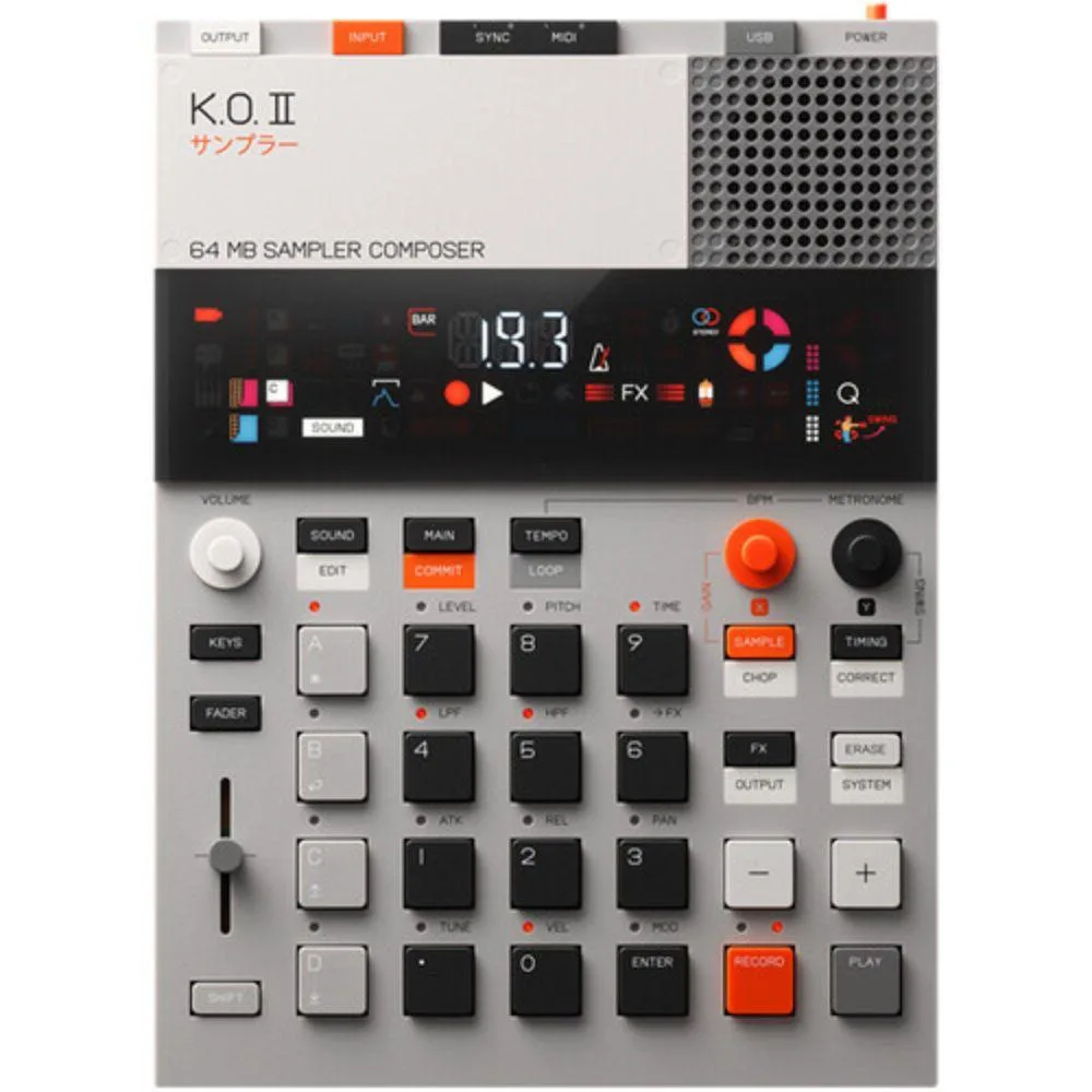 Teenage Engineering Teenage Engineering EP-133 K.O. II 64MB Sampler Composer — product photo