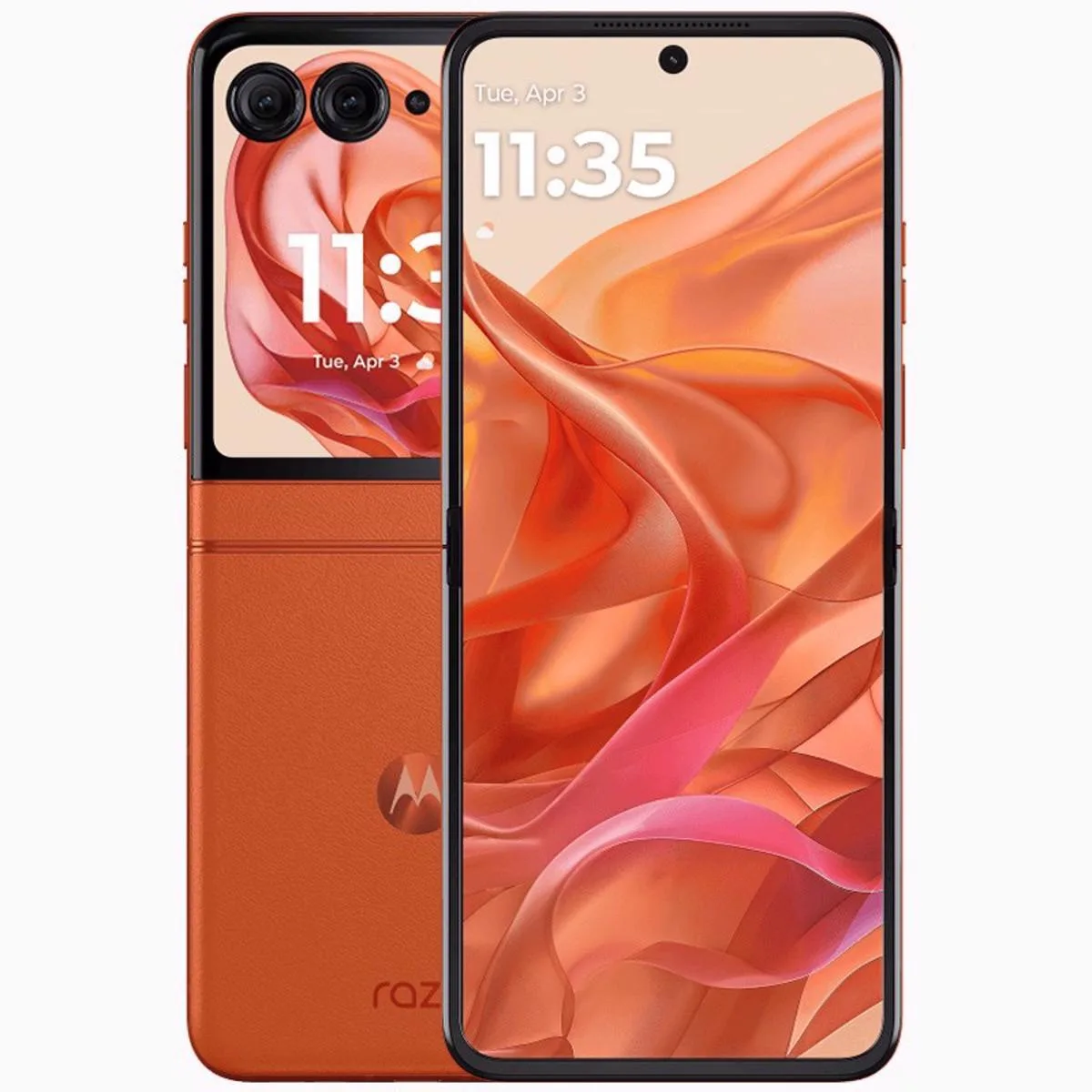 Motorola Motorola Razr 50 Spritz Orange 8GB 256GB cell phones - unlocked — product photo
