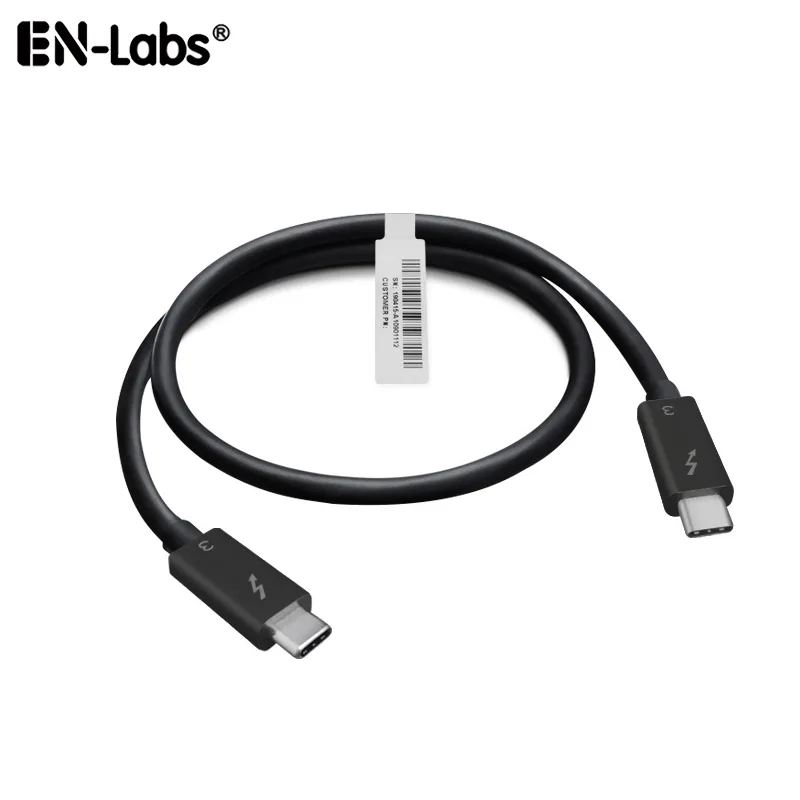 EN-Labs EN-Labs TB340GUCMM50CM Thunderbolt cable 0.5 m 40 Gbps 100 W — product photo