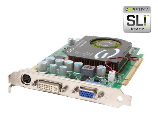 EVGA EVGA 7600 GT 256MB DDR3 graphics card — product photo