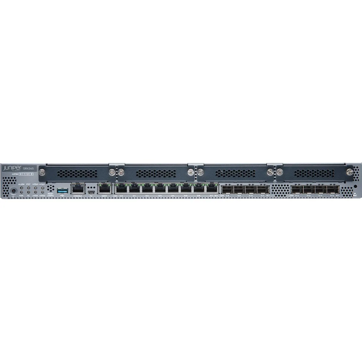 HPE Juniper Networking HPE Juniper Networking SRX345 firewall appliance — product photo