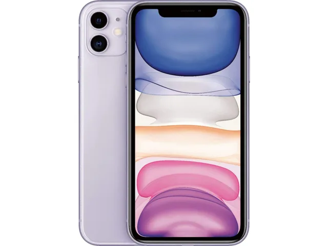 Apple Apple iPhone 11 4GB 64GB 6.1" Purple cell phones - unlocked — product photo