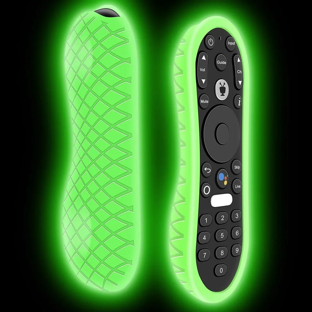  Winceed Silicone Case for TiVo Stream 4K Remote Glow Green — product photo