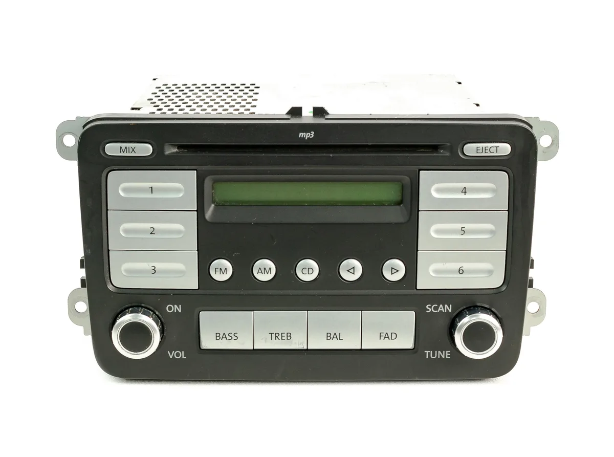 1 Factory Radio 1 Factory Radio 1K0035161B AM/FM CD Receiver VW 2006-2009 — product photo