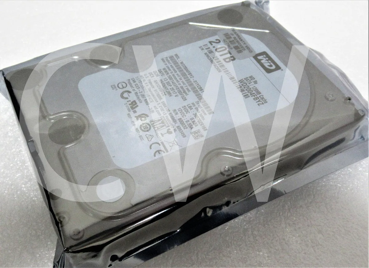 Western Digital Western Digital RE WD2004FBYZ 2TB 7200RPM 128MB 3.5" SATA internal hard drive — product photo