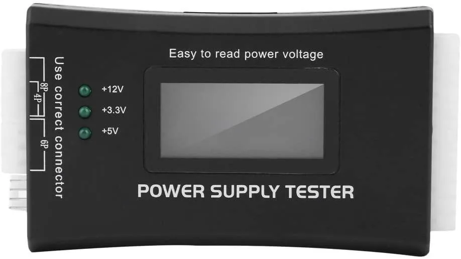 myVolts myVolts Power Supply Tester ATX BTX ITX Black — product photo