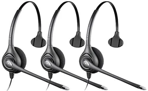 Plantronics Plantronics SupraPlus HW251N Mono Wired Headset 3 Pack — product photo