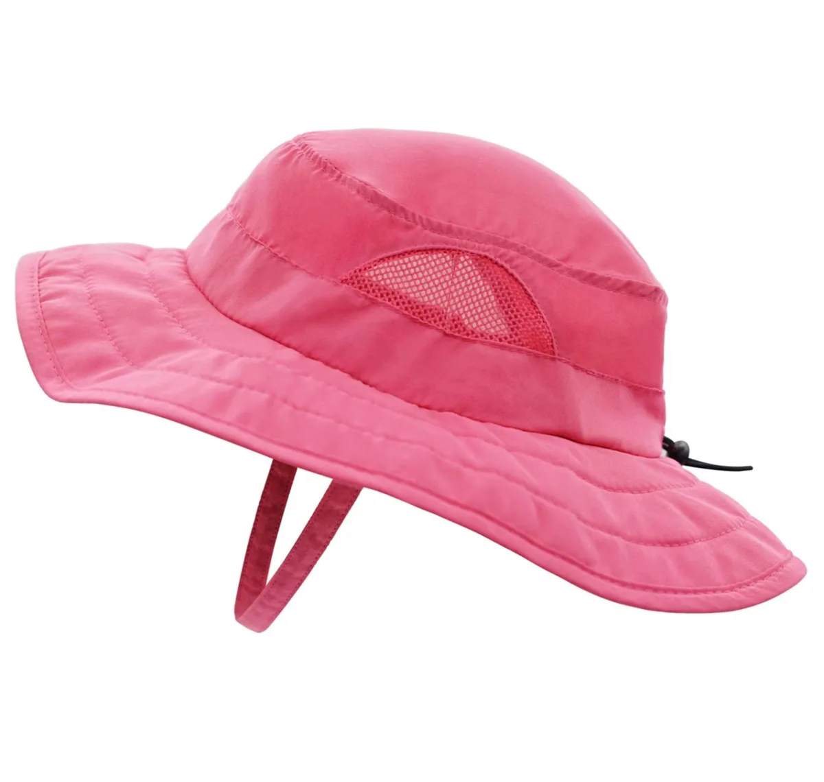  F0134-HPIK Kids UPF 50+ Bucket Sun Hat Hot Pink 2-6T — product photo