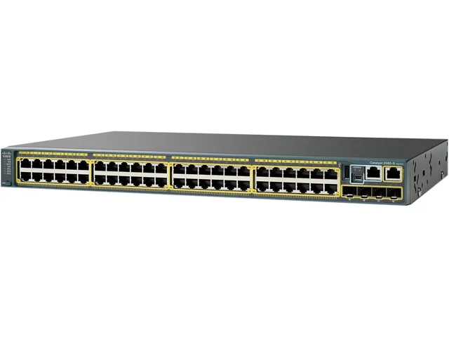 Cisco Systems, Inc. Cisco Systems, Inc. WS-C2960X-48TD-L 48-port 10/100/1000 network switch — product photo
