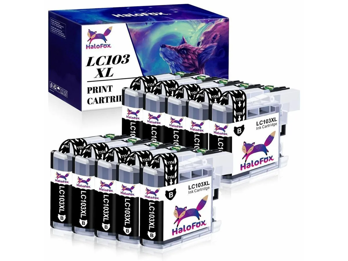 V4ink V4ink LC103XL Ink Cartridge 10-Pack Black 600 Pages — product photo