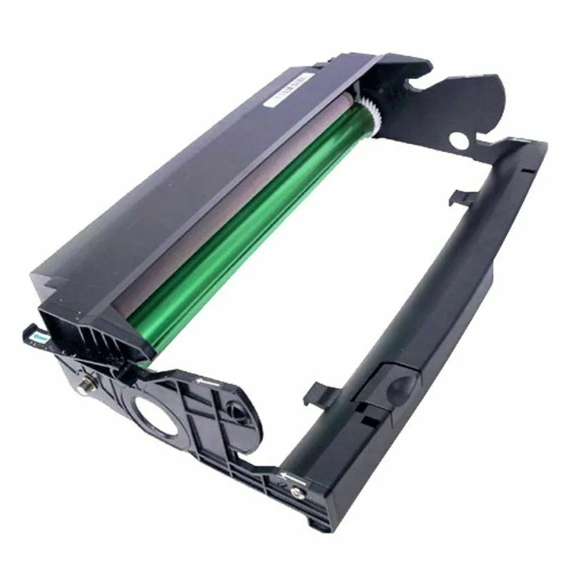 New compatible drum unit for Lexmark printers, green and black cylindrical cartridge