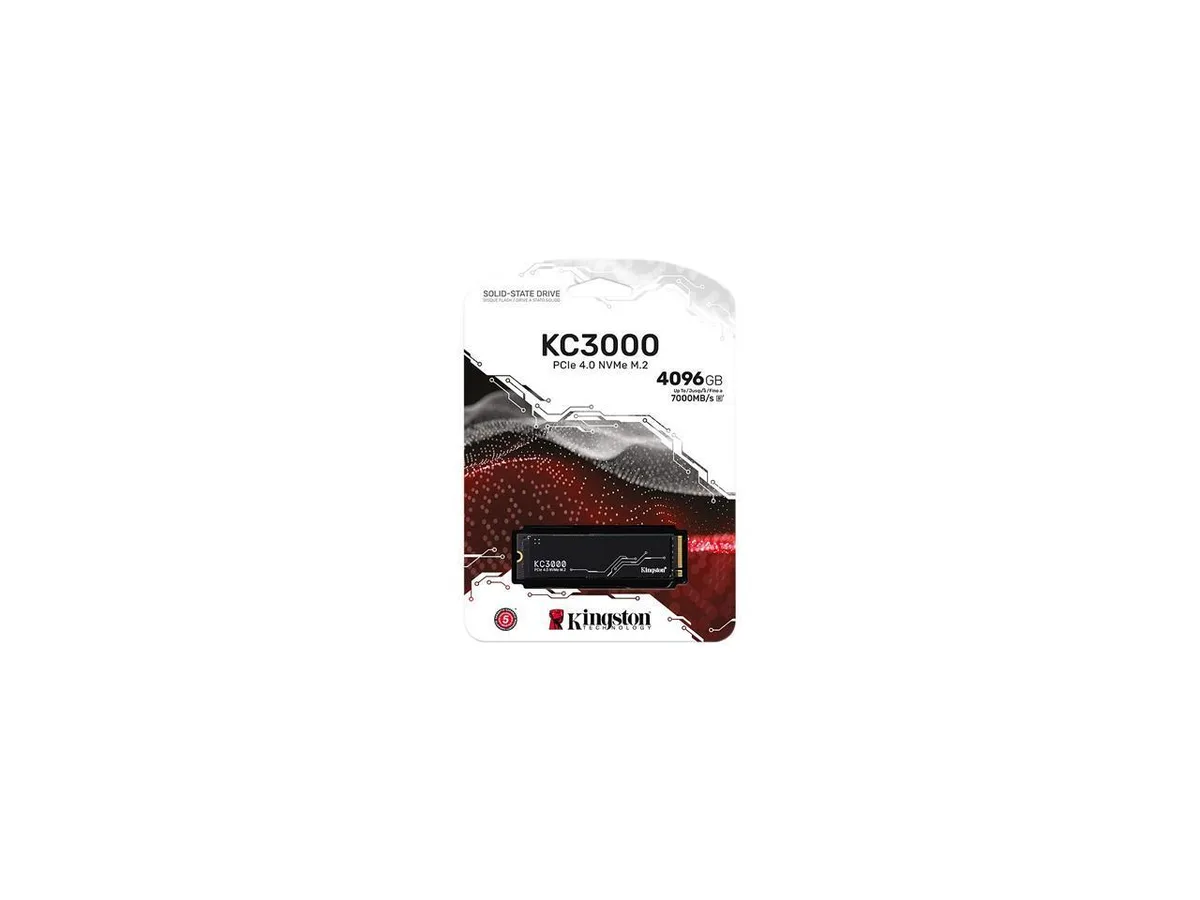 Kingston Technology Corp. Kingston KC3000 4 TB internal SSD M.2 2280 NVMe — product photo