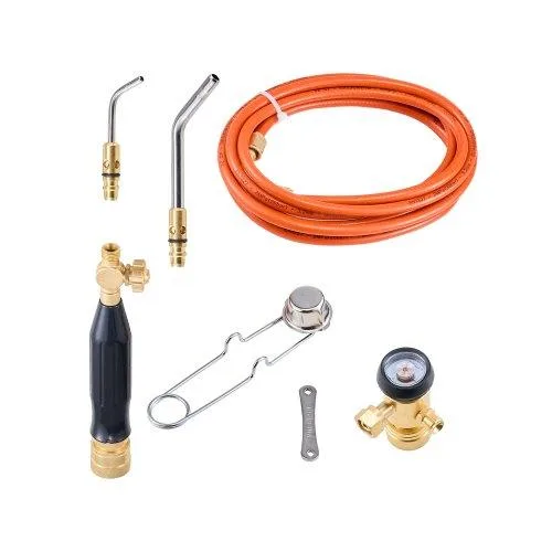 VEVOR VEVOR Air Acetylene Torch Kit 149 in Hose CGA200 Regulator 2 Tips — product photo