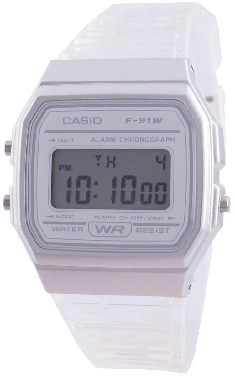 CASIO CASIO F-91WS-7 Quartz Women's Watch 35.00 mm Resin Digital 30m — product photo