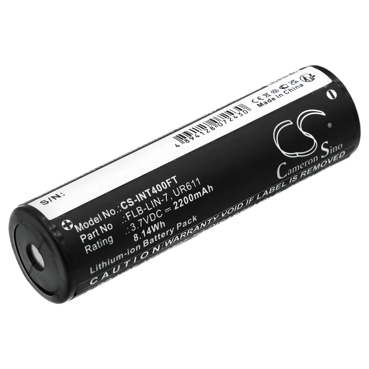 Cameron &amp; Co Cameron &amp; Co DS-CS-INT400FT Li-ion Battery 3.7V 2200mAh Black — product photo