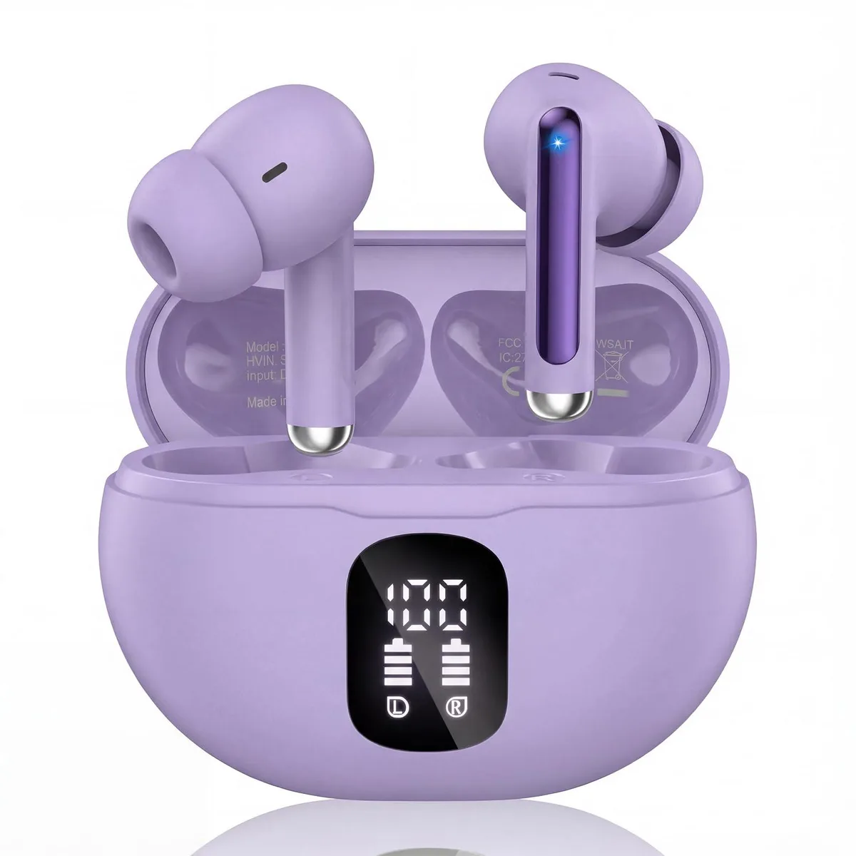 No Sew No Sew S66 In-Ear Headphones Purple Bluetooth 5.4 — product photo