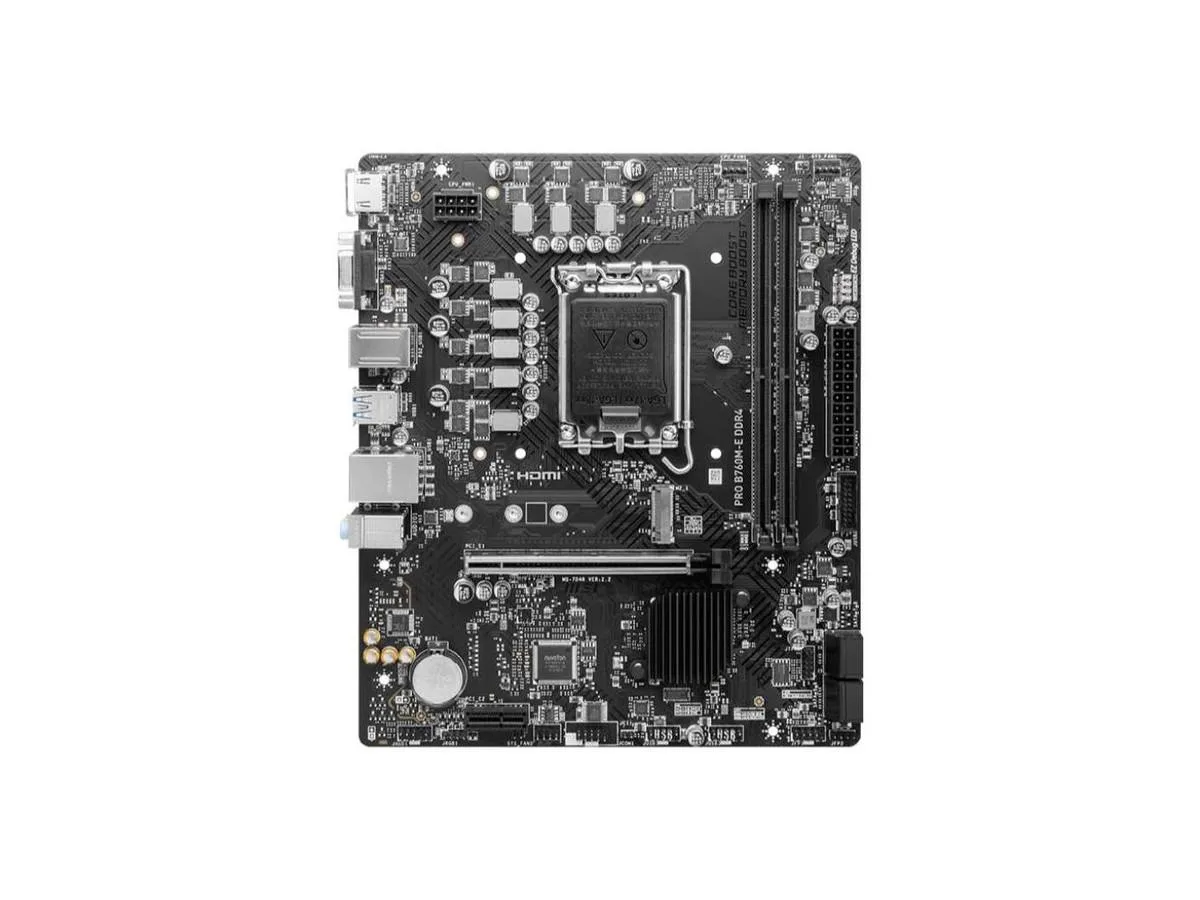 MSI MSI PRO B760M-E DDR4 Intel motherboard — product photo