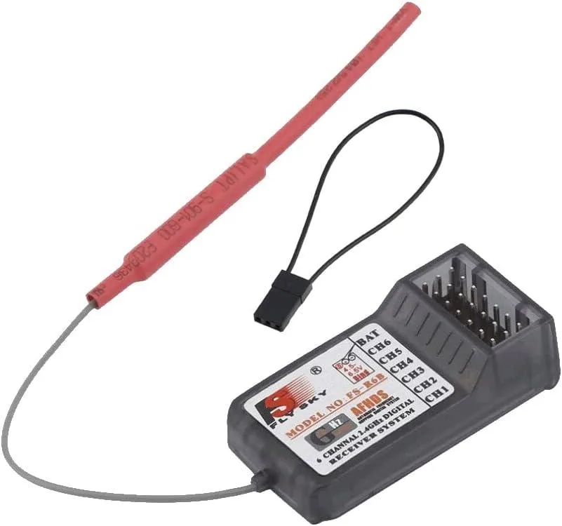 usbroway usbroway FS-R6B 2.4G 6 Channel Receiver Radio Model Remote Control Receiver for RC Car — product photo