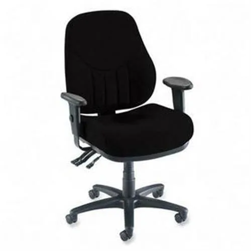 Lorell Lorell 81103 High-Back Multi-Task Chair Black 26.9"W 44"H office furniture — product photo
