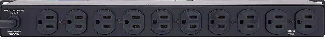 FURMAN FURMAN D10PFP 10-Outlet Power Strip — product photo