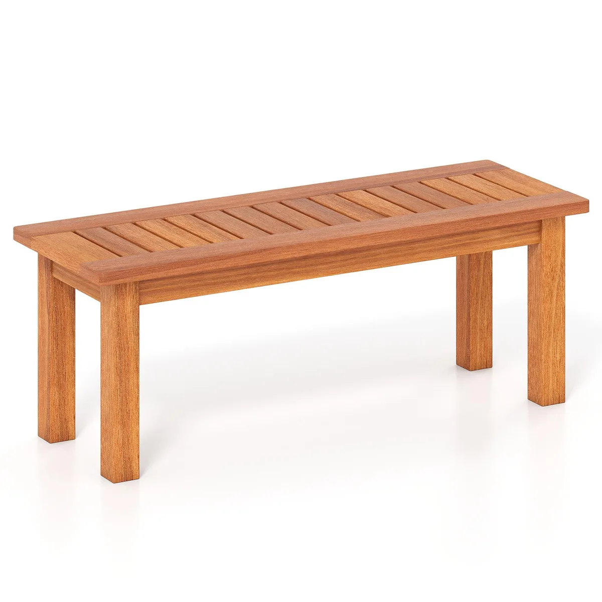 SlickBlue SlickBlue Solid Shorea Hardwood Plant Stand 34x12x13 Brown — product photo