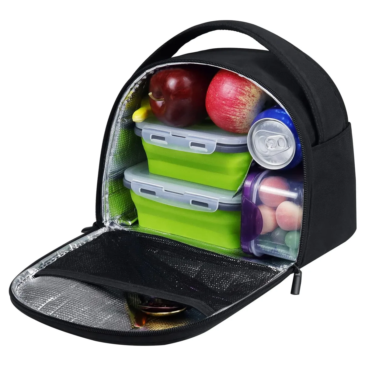  Gloppie G102-Bk bag Black Small 4.4 x 21.8 x 28.1 cm 0.215 kg — product photo