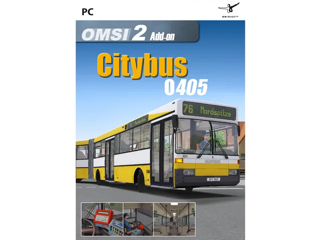 Aerosoft GmbH Aerosoft GmbH 40891 OMSI 2 Add-On Citybus O405 downloadable game — product photo