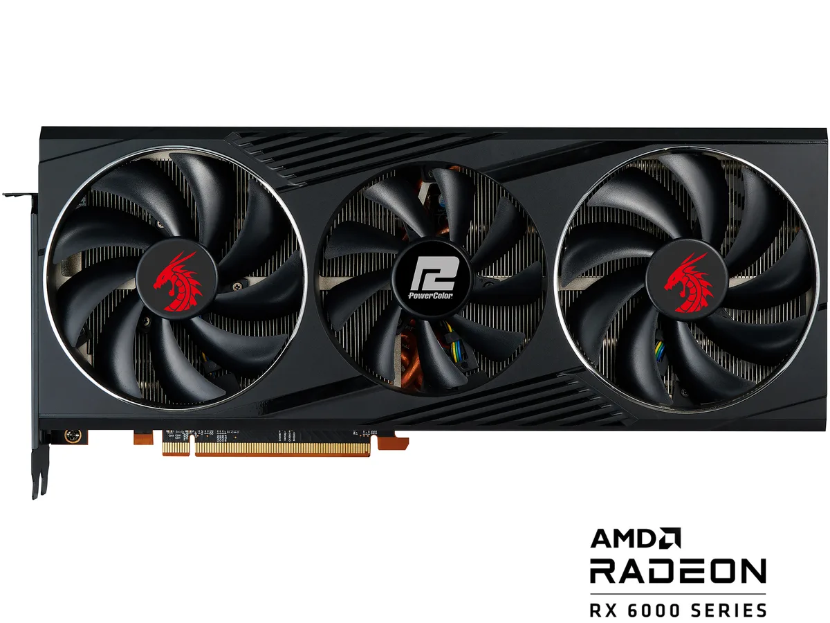 PowerColor PowerColor 6800 16GBD6-3DHR/OC Radeon graphics card — product photo