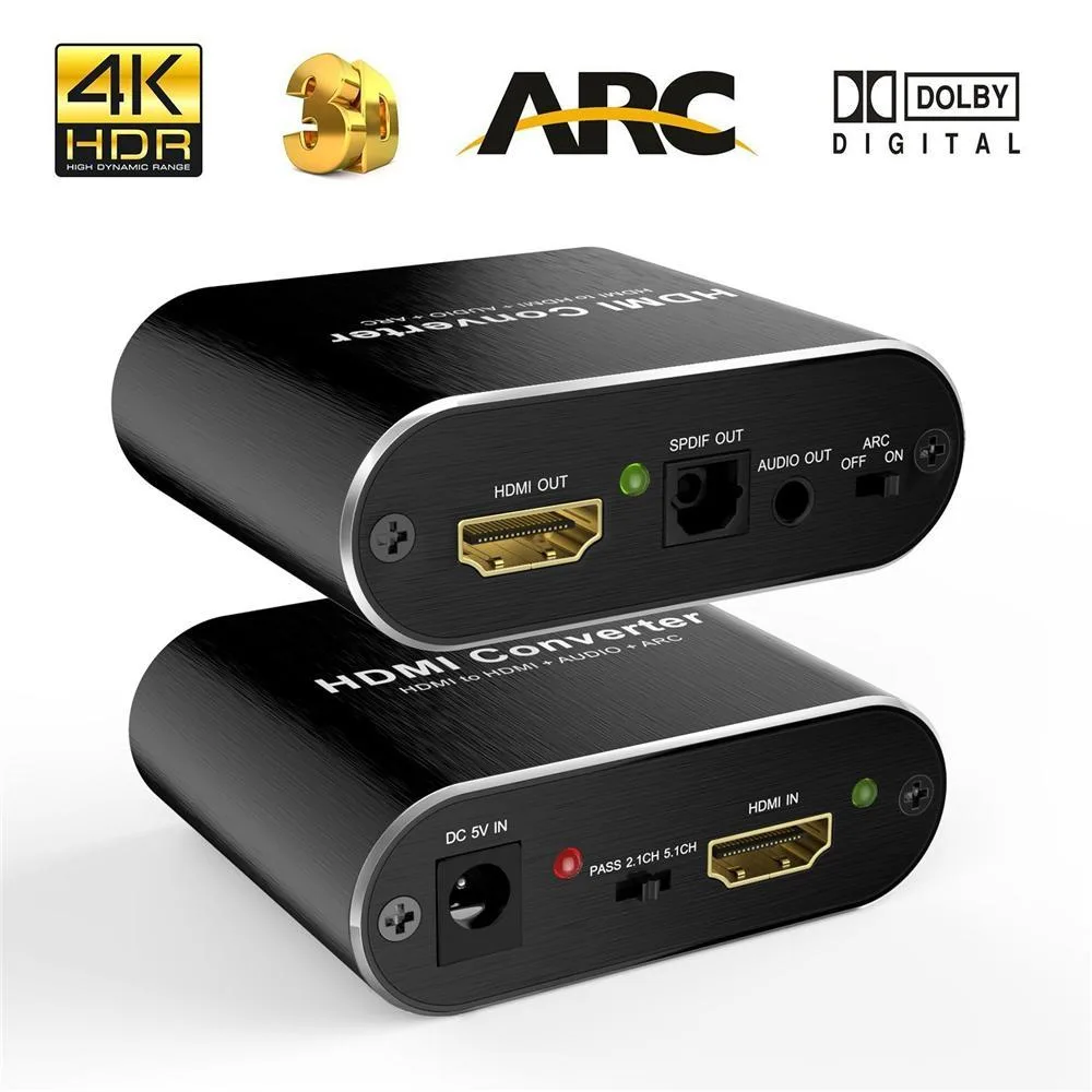WRIARICH WRIARICH OZV8 4K 60Hz HDMI Audio Extractor ARC — product photo