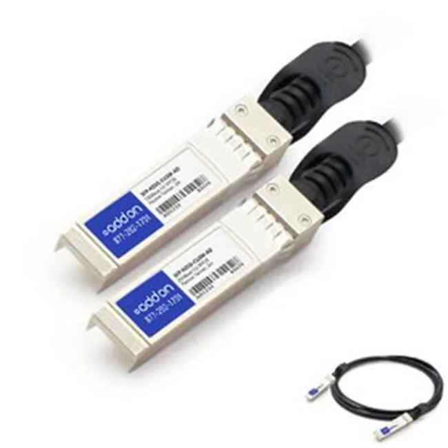 AddOn SFP28 direct attach cable with SFP28 connectors on both ends