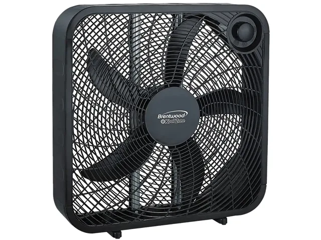 Brentwood Appliances Brentwood Appliances F-20SB 20" Box Fan Black — product photo