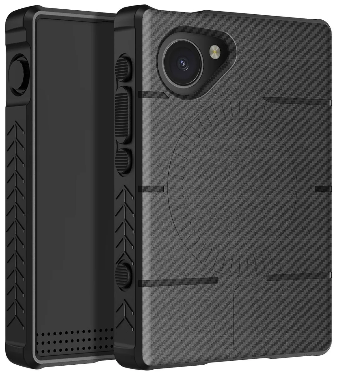 Nakedcellphone Nakedcellphone Flex Case for Light Phone III MagSafe Carbon — product photo