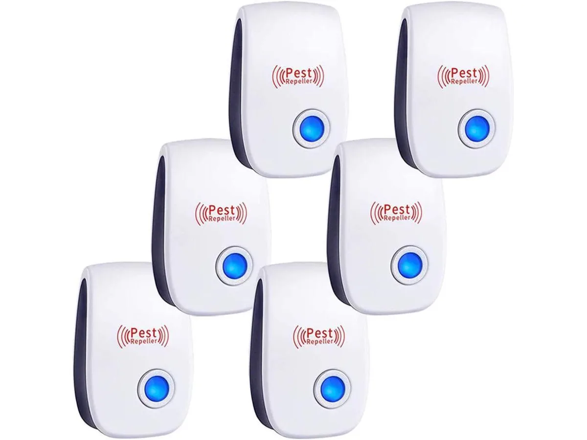 BONAEVER BONAEVER Ultrasonic Pest Repeller 6 Pack Plug-in Electronic Pest Repeller — product photo