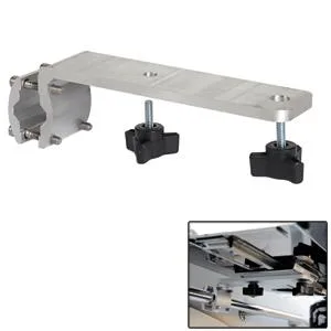 Kuuma Products Kuuma Stow N' Go Grill Mount In/Outboard Rail 7/8"-1.25" Od accessory — product photo