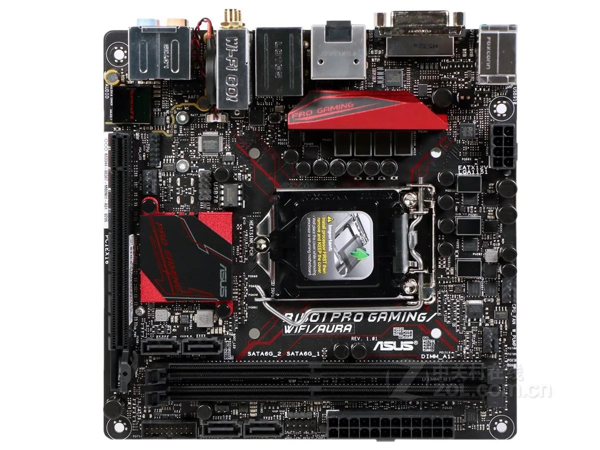 ASUS ASUS B150I PRO GAMING/WiFi/AURA Intel Motherboard — product photo