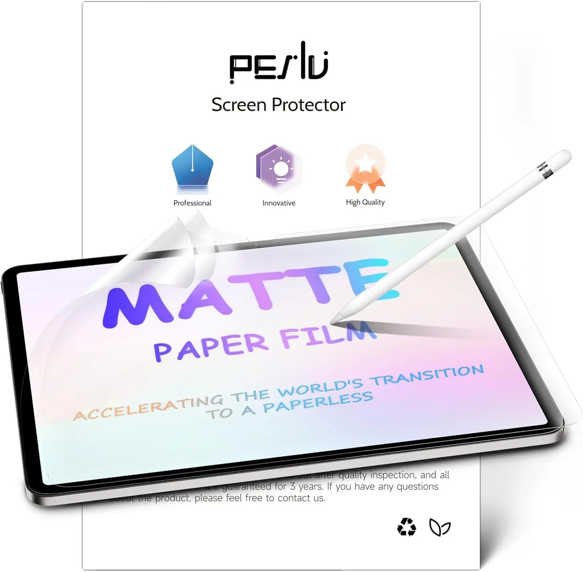 Leelbox Leelbox 2 Pack Screen Protector iPad 10.9 &amp; 11 Matte Anti-Glare Blue Light Filter — product photo