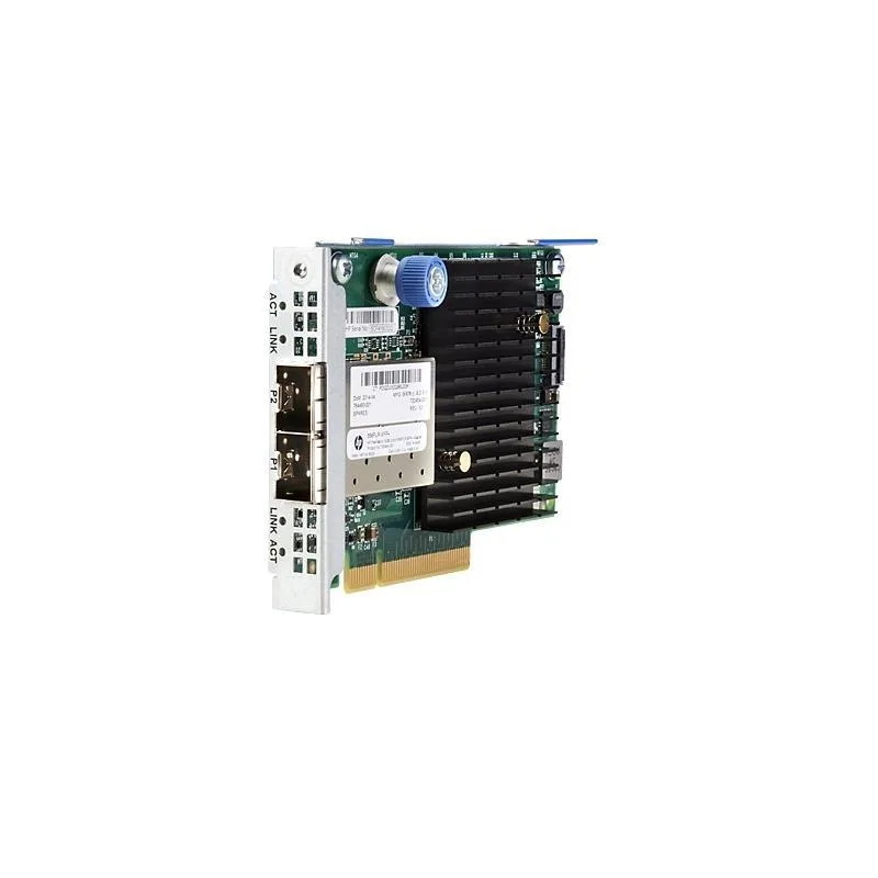 HP HP 764460-001 Flexfabric 10Gb 2-Port 556FLR-SFP+ Adapter PCIe 3.0 x8 Optical Fiber Switch Module — product photo