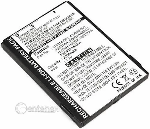 Centenex Electronics Centenex Electronics 2-pack Li-ion Battery 2.2 Ah for HP iPAQ 200 210 211 212 214 216 — product photo