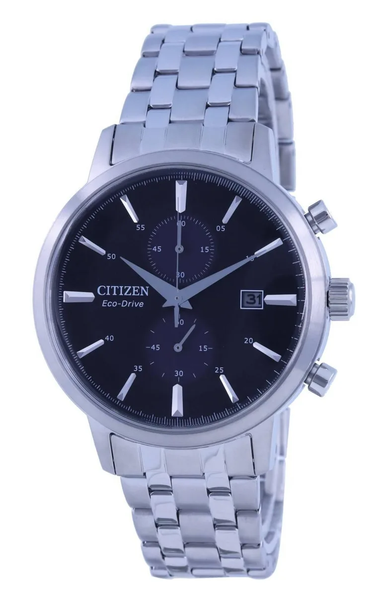 Citizen Citizen Classic Chronograph Black Dial Eco-Drive CA7060-88E Watch — product photo