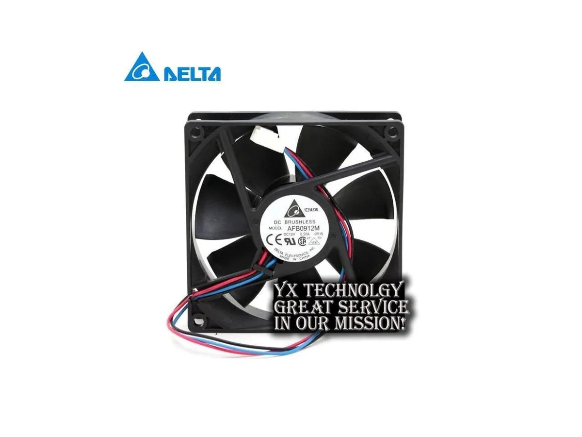 Fans Fans AFB0912M 9025 9CM 12V .20A 90x90x25mm case fan — product photo