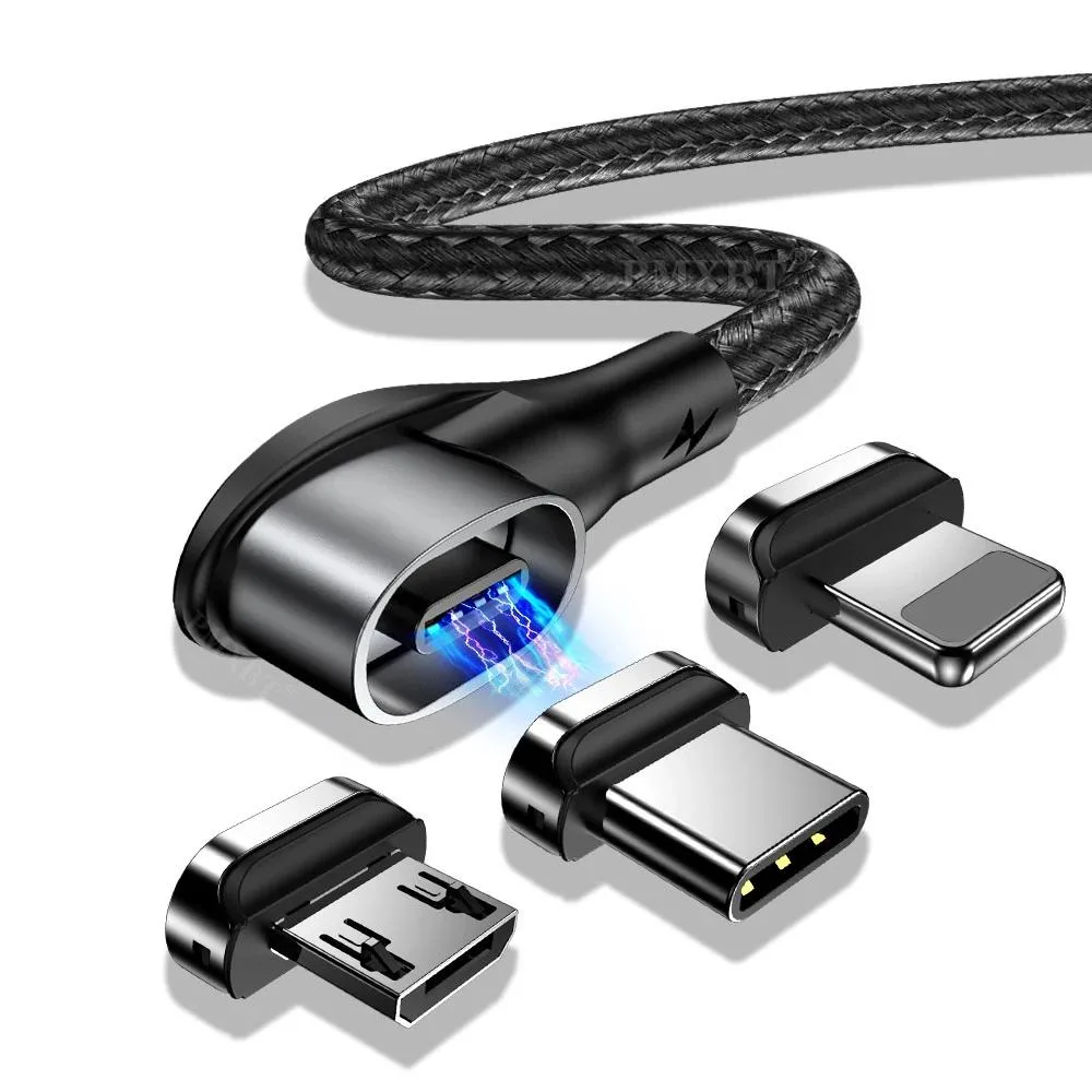 90 degree Micro USB to USB A cable with right angle connector