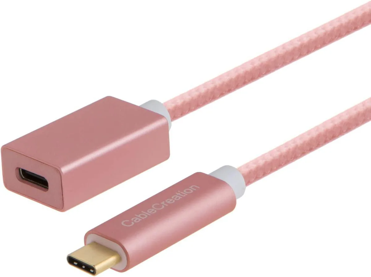 CableCreation CableCreation USB C Extension Cable 10Gbps 3.3ft Rose Gold — product photo