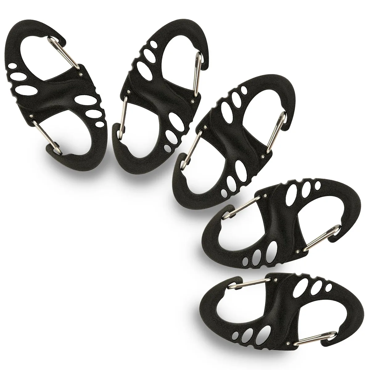  M-Tac MTC-SHKCRBNR S-Biner 5 Pack Black Small — product photo